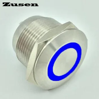 Zusen 40pcs 19mm automobilių variklio stumti mygtuką pradėti jungiklis apšviestas žiedas (GQ19F-10E/J/B/2.8 V/S)