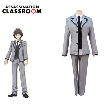 Čiba Ryunosuke Cosplay Populiarus Nužudymo Klasėje Japonų Anime Cosplay Unisex Visą Mokyklos Uniformos Kostiumas Nustatyti Kostiumai