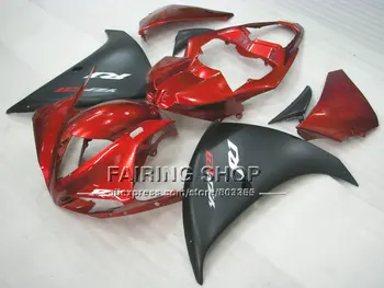 Įpurškimo pelėsių motociklo purvasargiai už YAMAHA ABS plastiko YZF R1 09 10 11 12 raudona juoda kūno dalys YZF1000 YZF R1 2009 m. 2010 m. 2011 m.