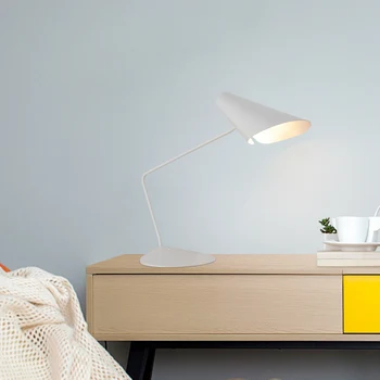 Šiaurės kūrybos paprasta lempa miegamojo, naktiniai staleliai, lempa dizaineris asmenybės kambarį lempos skaityti tyrimas dekoratyvinių lempų