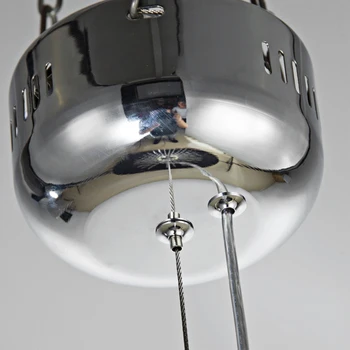 Šiaurės Stiliaus Kūrybos Minimalistinis LED Pakabukas šviesos medūzos + Diamond 