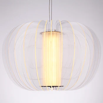 Šiaurės Stiliaus Kūrybos Minimalistinis LED Pakabukas šviesos medūzos + Diamond 
