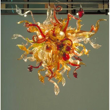 Šiuolaikinio Meno Murano, Pūstinis Stiklas Chihuly Stiliaus LED skirtas Kabinti Liustra, Namų Dekoro