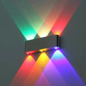 Šiuolaikinės 6W 8W LED siena šviesos AC85V-265V aukštos kokybės tualetas miegamasis skaityti sienos lempos apdailos šviesos nemokamas pristatymas