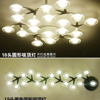 šiuolaikinės Slyvų lubų liustra apšvietimo gėlių Aliuminio lydinio, valgomasis, kambariai LED šviestuvai Viešbučio restoranas miegamasis