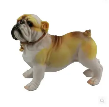 Šuo Namų Dekoravimo papuošalai buldogas derva yra dešra šuo modernus minimalistinio dervos amatų takso apdaila