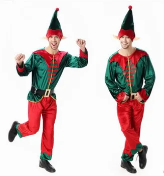 žalia kalėdų senelio kostiumas vyrams kalėdų senelio dvasia kostiumas helovinas kostiumai vyrams