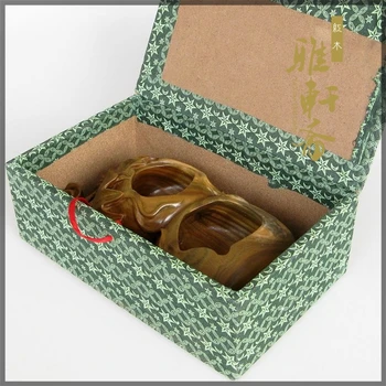 Žalia Santalas drožyba amatų raudonmedžio peleninę Froude Yanju moliūgas peleninę medinėje dovanų dėžutėje kūrybinės asmenybės