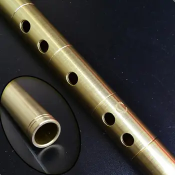 Žalvario Metalo Fleita E Klavišą, Metalo Flauta Vieną Skyrių Profesional Muzikos Instrumentas, Fleita savigynos Ginklas Flautas Kinijos Fleita