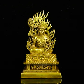 Žalvaris, Acala, Acalanatha, Buda Bodhisatvos, Budos statula, budizmas veikėjas , budistų statulėlės, Patrona apie 21cm