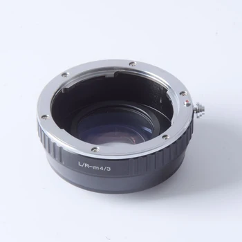 Židinio Reduktorius Greičio Stiprintuvas Turbo Adapteris, skirtas Leica R LR Objektyvą prie Fotoaparato M4/3 mft GH4 GF6 GX1 GX7 EM5 EM1 E-PL5 BMPCC