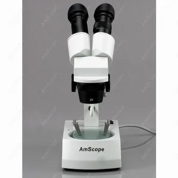 Žiūronų Stereo Mikroskopas--AmScope Prekių 10X-20X-30X-60X Widefield Žiūronų Stereo Mikroskopas su Top & Bottom Žibintai
