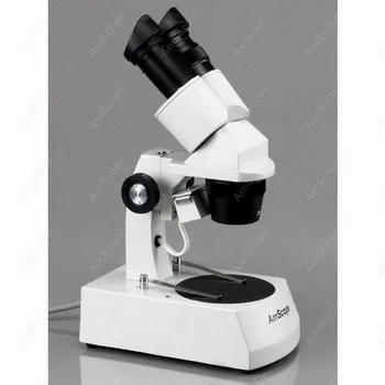 Žiūronų Stereo Mikroskopas--AmScope Prekių 10X-20X-30X-60X Widefield Žiūronų Stereo Mikroskopas su Top & Bottom Žibintai